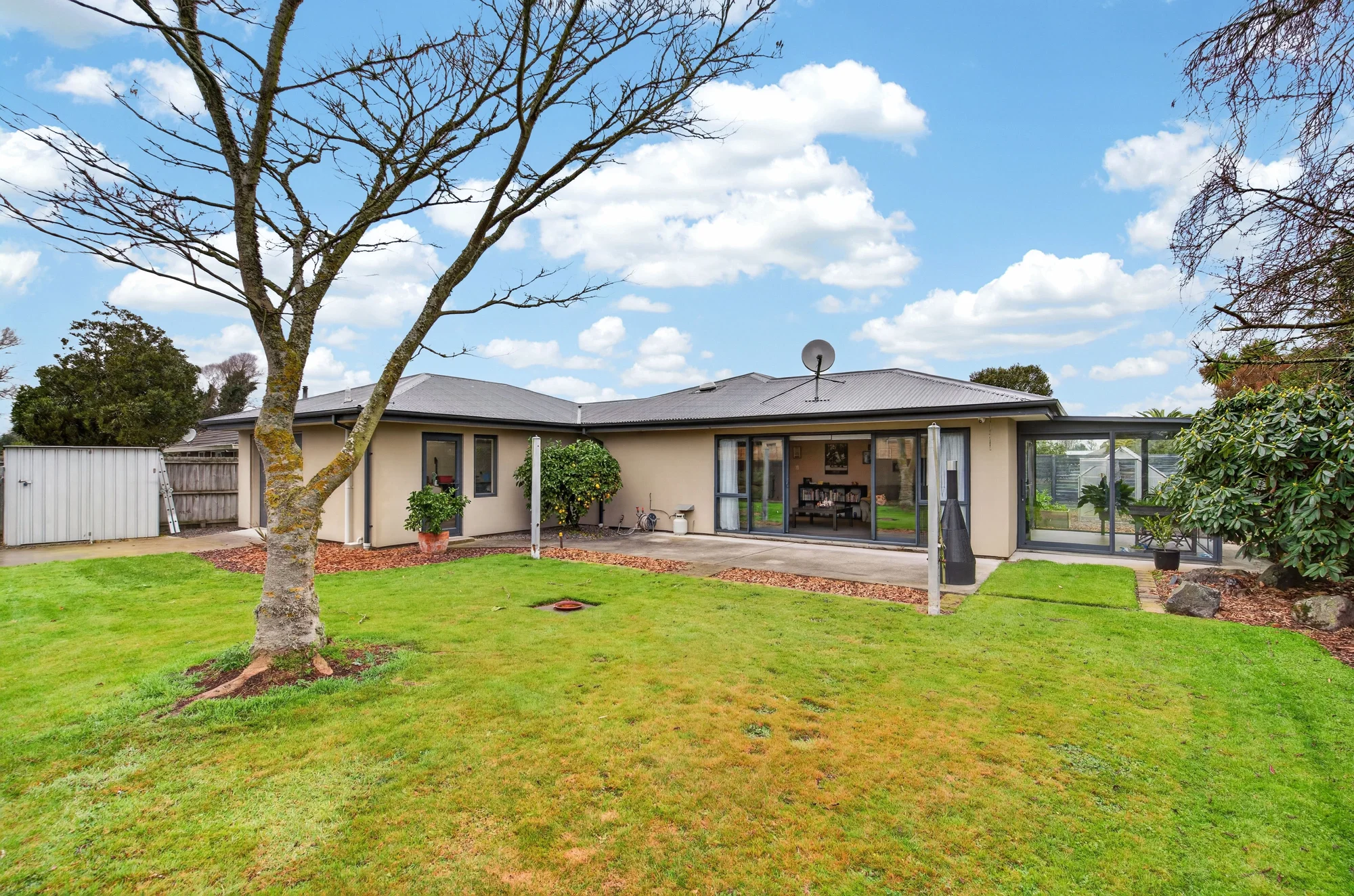 Kaiapoi 3部屋 Reclad With Rockcote - Must Be Sold