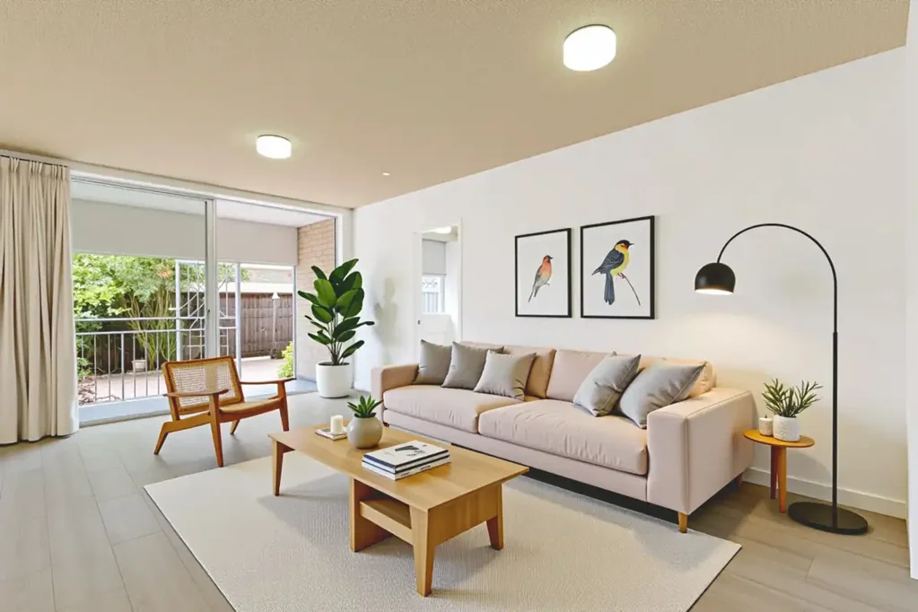 CONVENIENT APARTMENT OFFERING INDOOR/OUTDOOR LIVING