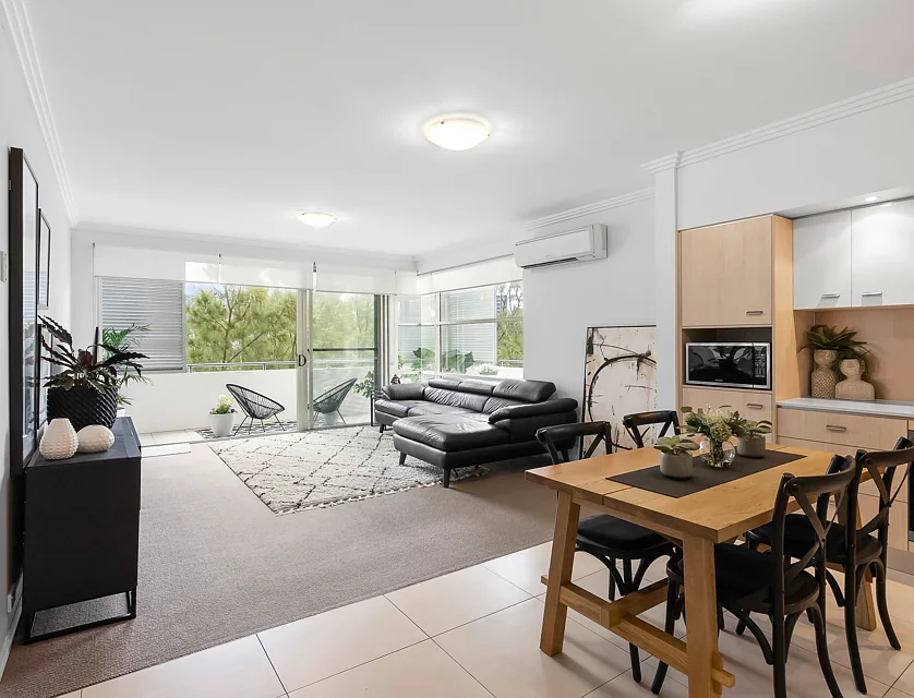 136/1-7 Moores Crescent, Varsity Lakes, Gold Coast, 1房, 1浴, Apartment