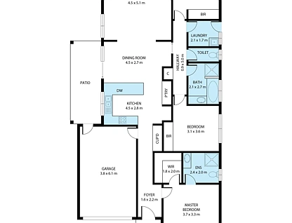 2/25 Albert Street, Long Gully, VIC 3550, 3 Kuwarto, 2 Banyo, House