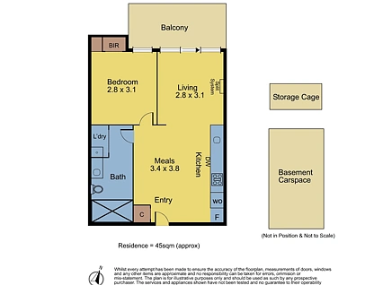 114/18 Queen Street, Blackburn, Inner East Melbourne, 1部屋, 1バスルーム, Apartment