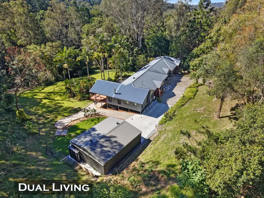 Currumbin Valley 7ਬੈੱਡਰੂਮ Private Acreage Oasis – Dual-Living Versatility and Tranquillity