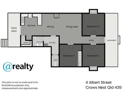 4 Albert Street, Crows Nest, QLD 4355, 3 Kuwarto, 1 Banyo, House