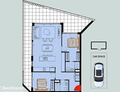 705/4 Hasluck Street, Rouse Hill, The Hills, 2 कमरे, 2 बाथरूम, Apartment