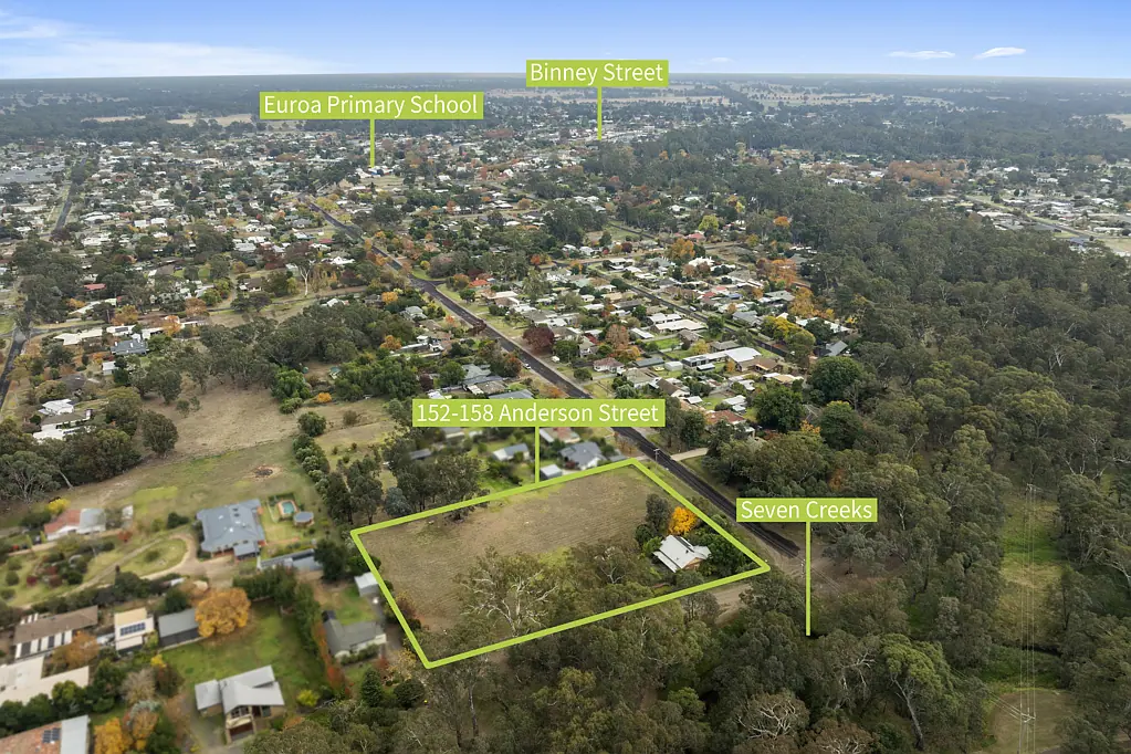 Euroa 2غرفة نوم Prime Residential Setting on 2 Acres - Approved Planning Permit for 2 Lot Subdivision!