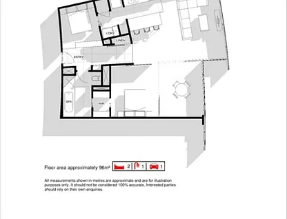 3302/9 Hamilton Avenue, Surfers Paradise, Gold Coast, 2 chambres, 1 salles de bain, Apartment