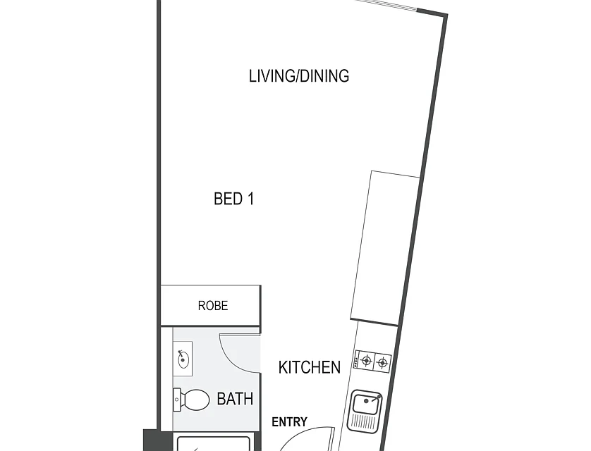 11/101 Hennessy Street, Belconnen, Belconnen District, 1 phòng ngủ, 1 phòng tắm, Apartment