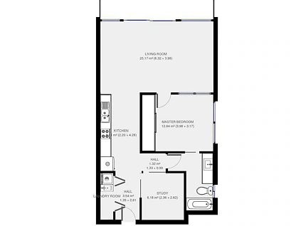 105/30-32 Paradise Island, Surfers Paradise, Gold Coast, 1 कमरे, 1 बाथरूम, Apartment