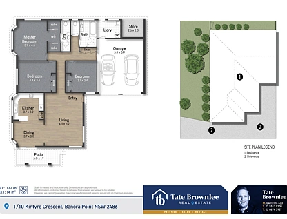 1/10 Kintyre Crescent, Banora Point, North Coast, 3 ਕਮਰੇ, 2 ਬਾਥਰੂਮ, Apartment