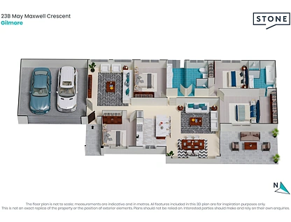 23B May Maxwell Crescent, Gilmore, Tuggeranong District, 4房, 2浴, House