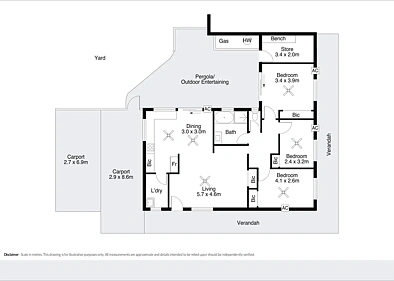 22A De Marchi Road, Cable Beach, WA 6726, 3 Bedrooms, 1 Bathrooms, House