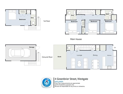 4 Greenbrier Street, Westgate, Waitakere City, 4房, 3浴, House