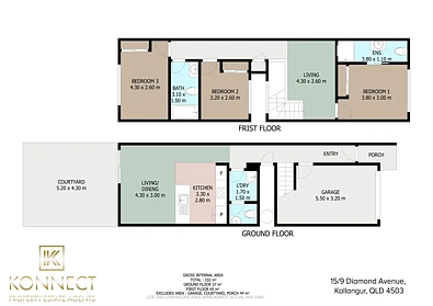 15/9 Diamond Ave, Kallangur, QLD 4503, 3 habitaciones, 2 baños, Townhouse