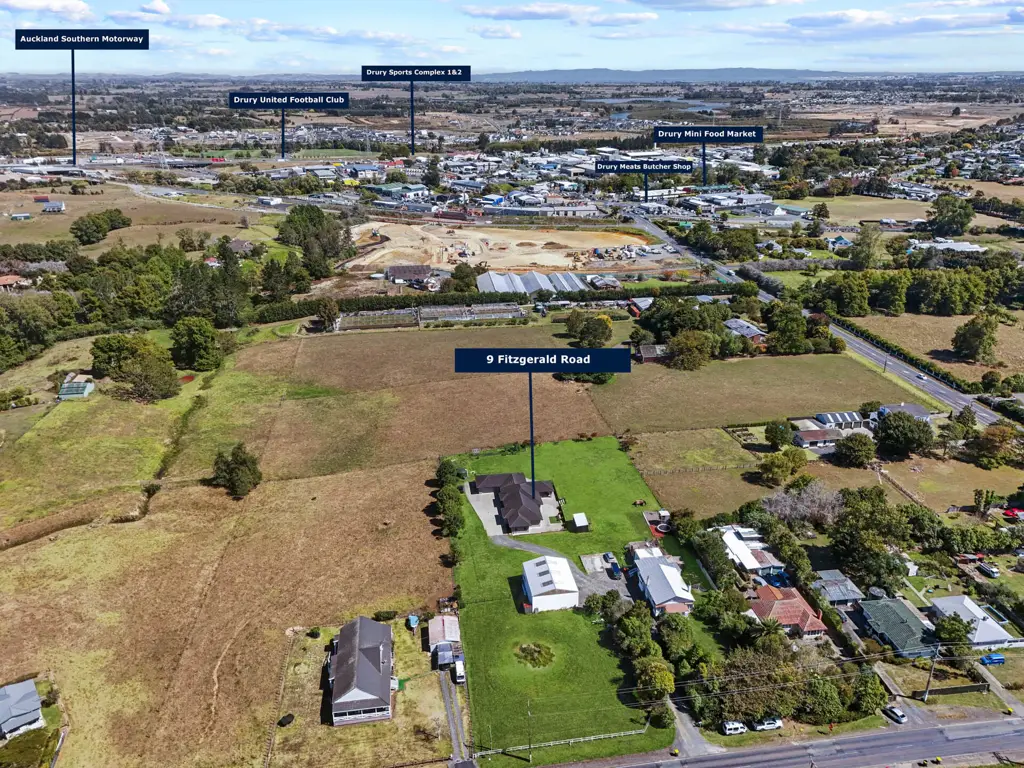 Drury 7,459sqm business mixed use zone in Drury