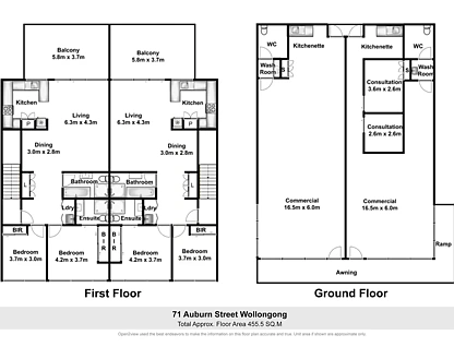 71 Auburn Street, Wollongong, Wollongong - Greater Region, 4房, 4浴, Apartment