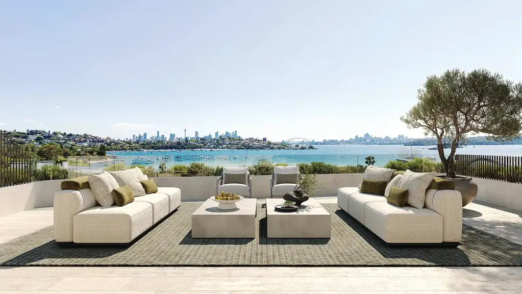 Rose Bay 4ਬੈੱਡਰੂਮ Four Luxuriously appointed Whole-floor, House-size Residences, Offering Lifestyle Excellence just Footsteps from Rose Bay’s Harbour-front and Village.