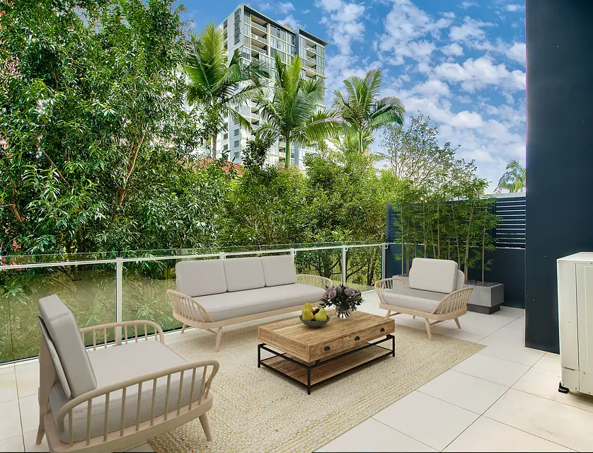 107/24 Augustus Street, Toowong, Brisbane Western Region, 1 غرف, 1 حمامات, Apartment