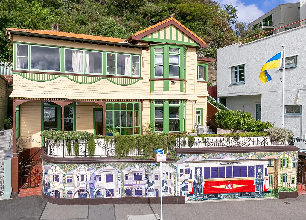 Oriental Bay 4બેડરૂમ Art Imitating Life
