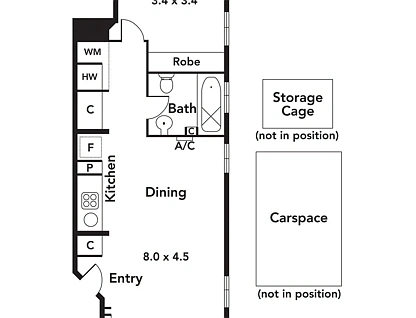 220/9 Commercial Road, Melbourne, Melbourne CBD, 1 ห้องนอน, 1 ห้องน้ำ, Apartment