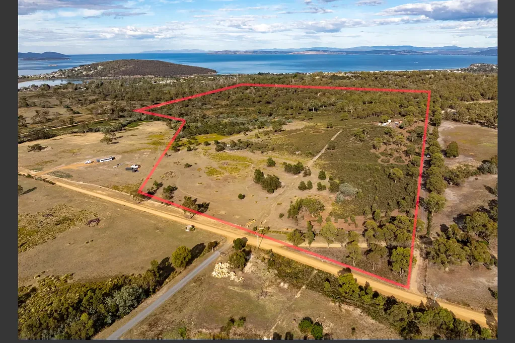 Carlton  100 Acres of Land in Carlton, Tasmania with Water Views