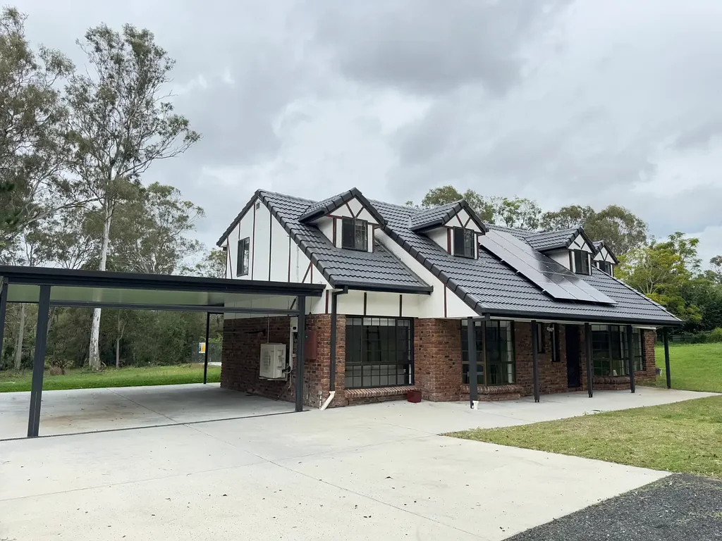 Tudor-inspired family home on 2.5 Acres for rent