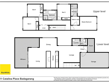 Unit 2, 11 Catalina Place, Badagarang, South Coast, 4 ਕਮਰੇ, 2 ਬਾਥਰੂਮ, Apartment