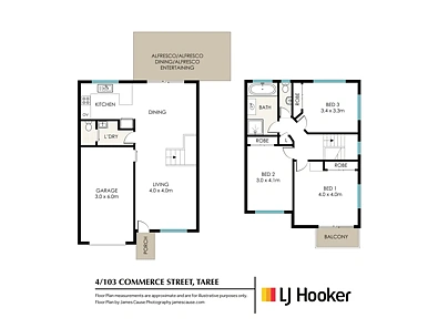 4/103 Commerce Street, Taree, NSW 2430, 3房, 1浴, Unit