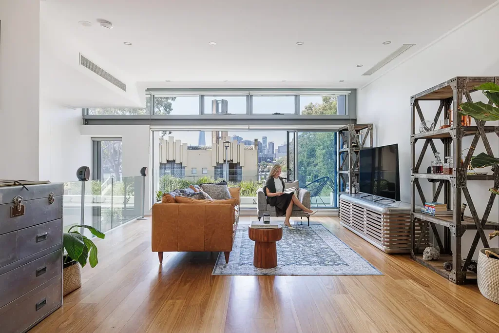 Glebe 3Zimmer Showpiece harbourside residence with house-like proportions