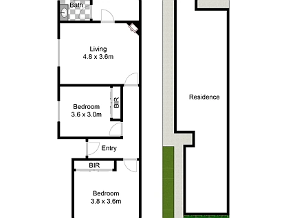 49 Devonshire Street, Crows Nest, Lower North Shore, 2 ਕਮਰੇ, 1 ਬਾਥਰੂਮ, Apartment
