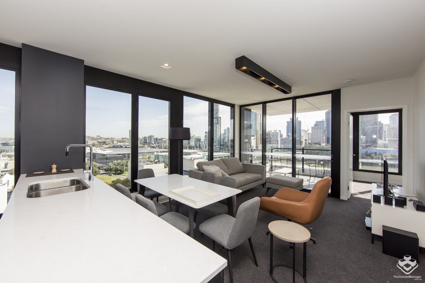 ID:3892266/77 Grey Street, South Brisbane, Brisbane - Inner City Region, 2 phòng ngủ, 2 phòng tắm, Apartment