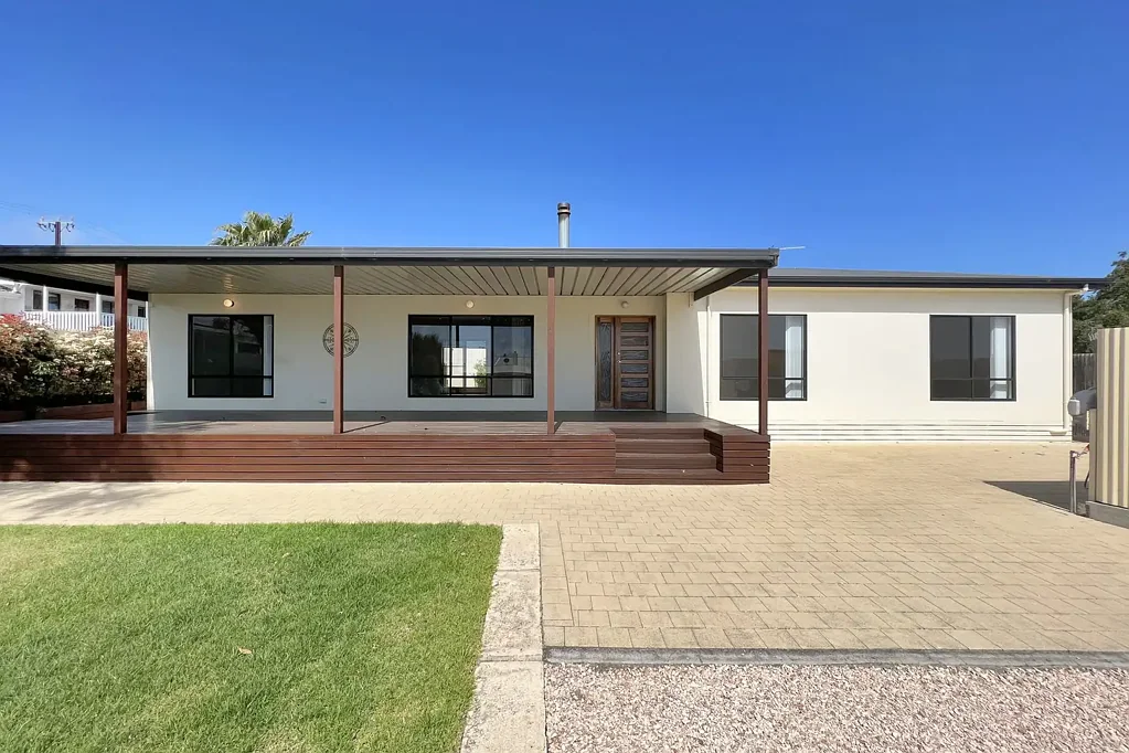 Modern Home with Shed