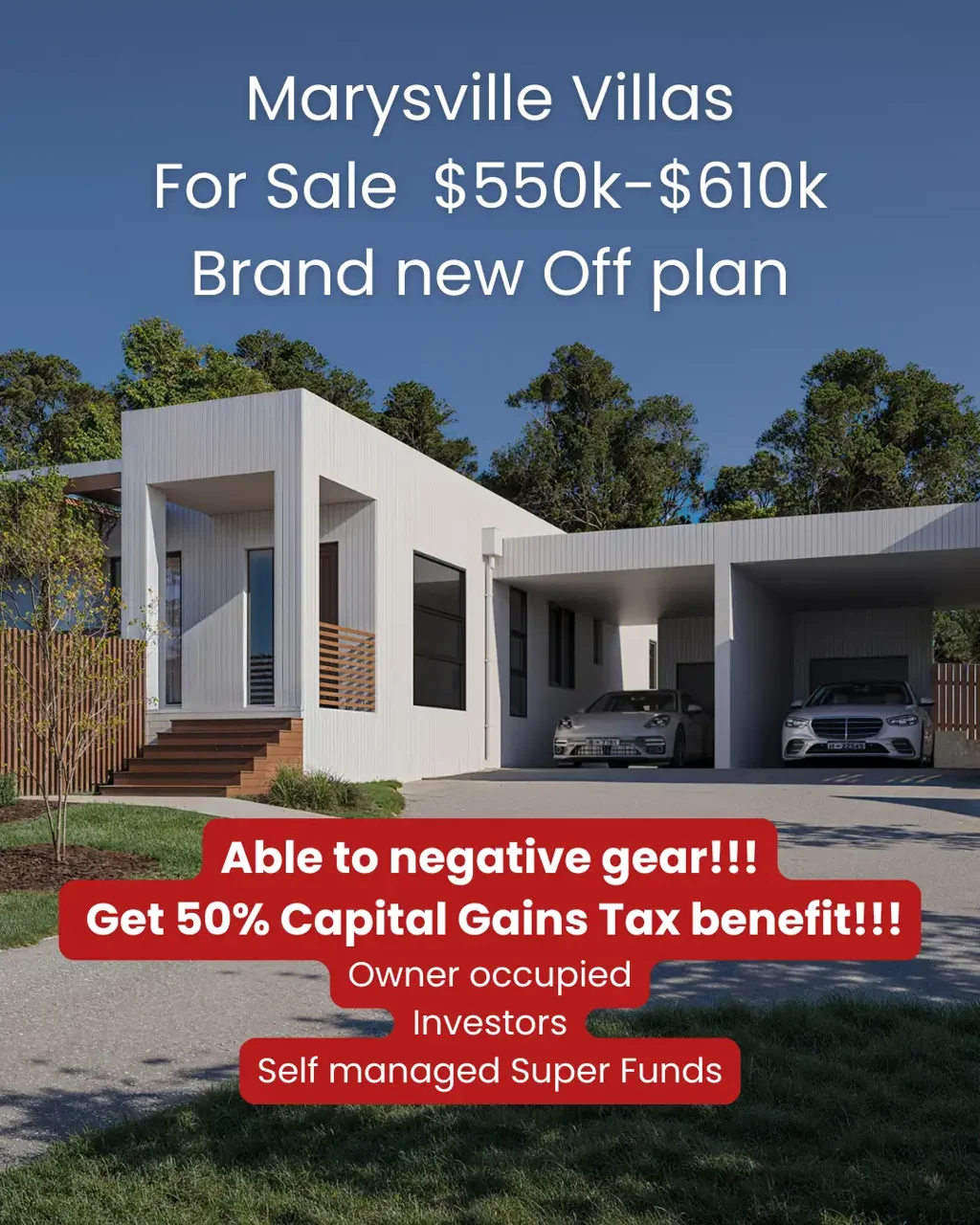 Marysville 2ห้องนอน Stunning Two Bedroom Villas in Central Location