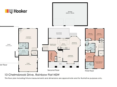 13 Chelmsbrook Drive, Rainbow Flat, NSW 2430, 5 chambres, 3 salles de bain, House