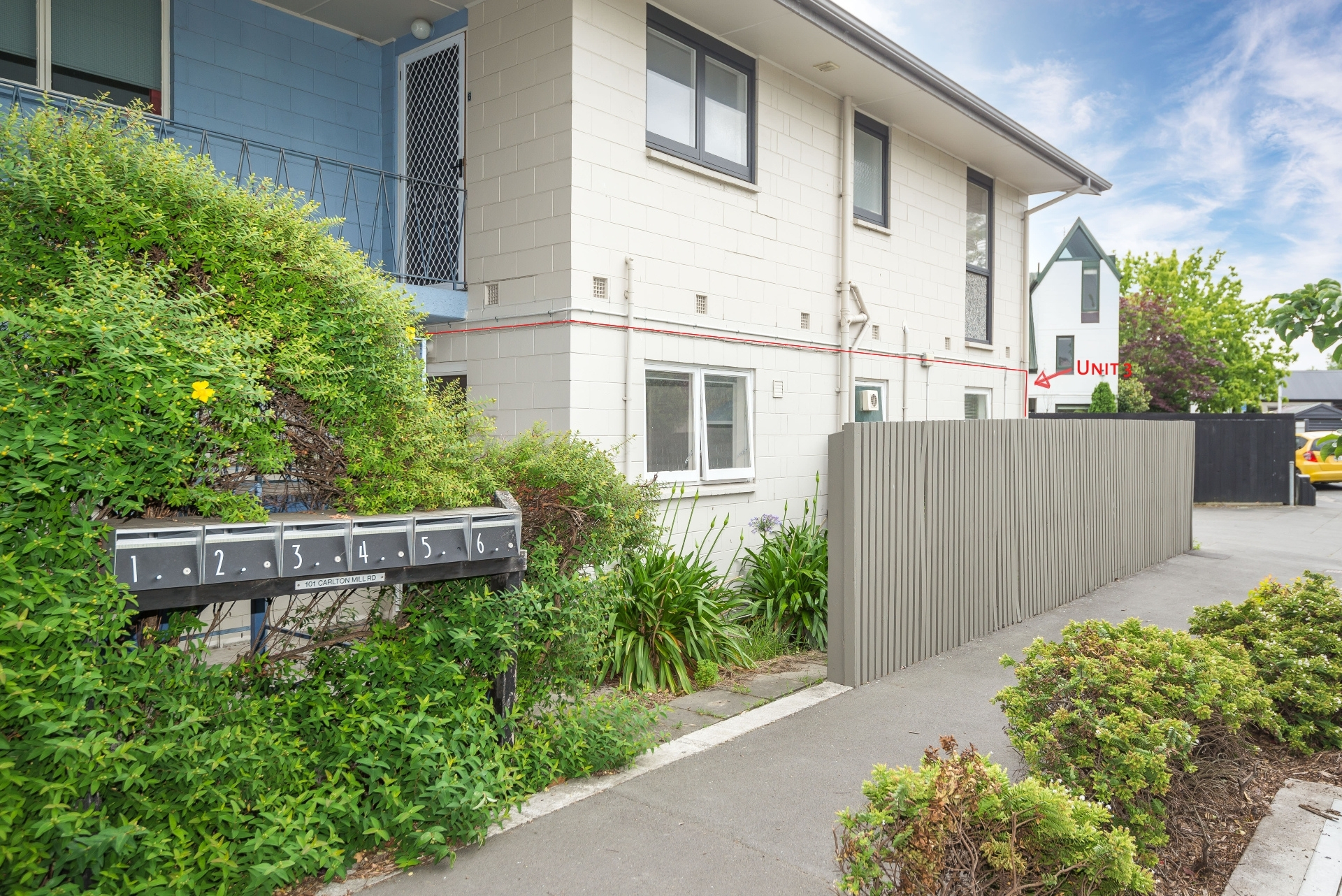 3/101 Carlton Mill Road, Merivale, Christchurch, 2 침실, 1 욕실