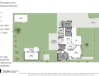 27 Paradise Drive, Tamborine Mountain, Gold Coast, 5 Schlafzimmer, 3 Badezimmer, House
