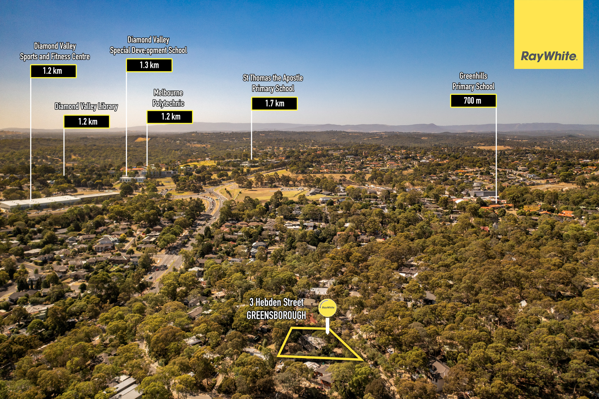 3 HEBDEN ST, GREENSBOROUGH VIC 3088, 0 Kuwarto, 0 Banyo, House