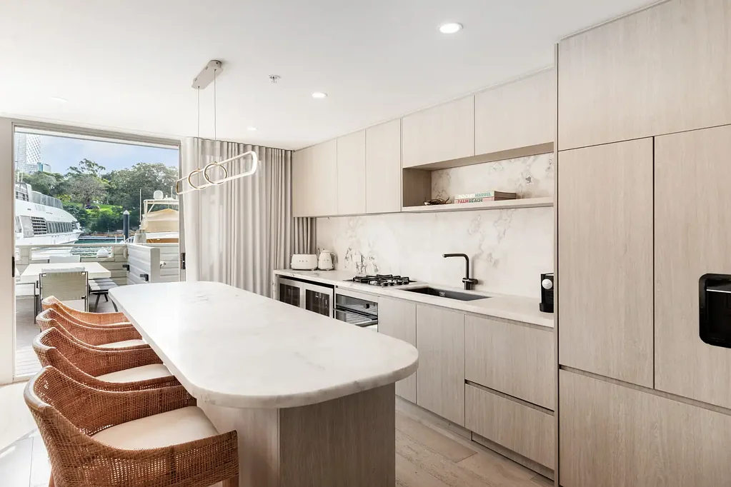 Luxurious waterfront living at the iconic Finger Wharf