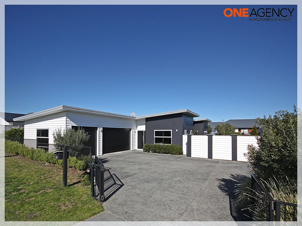 Foxton Beach 3Zimmer High Spec 230m2 Home!