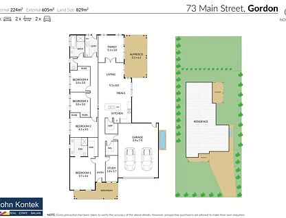 73 Main Street, Gordon, VIC 3345, 4房, 2浴, 独立屋