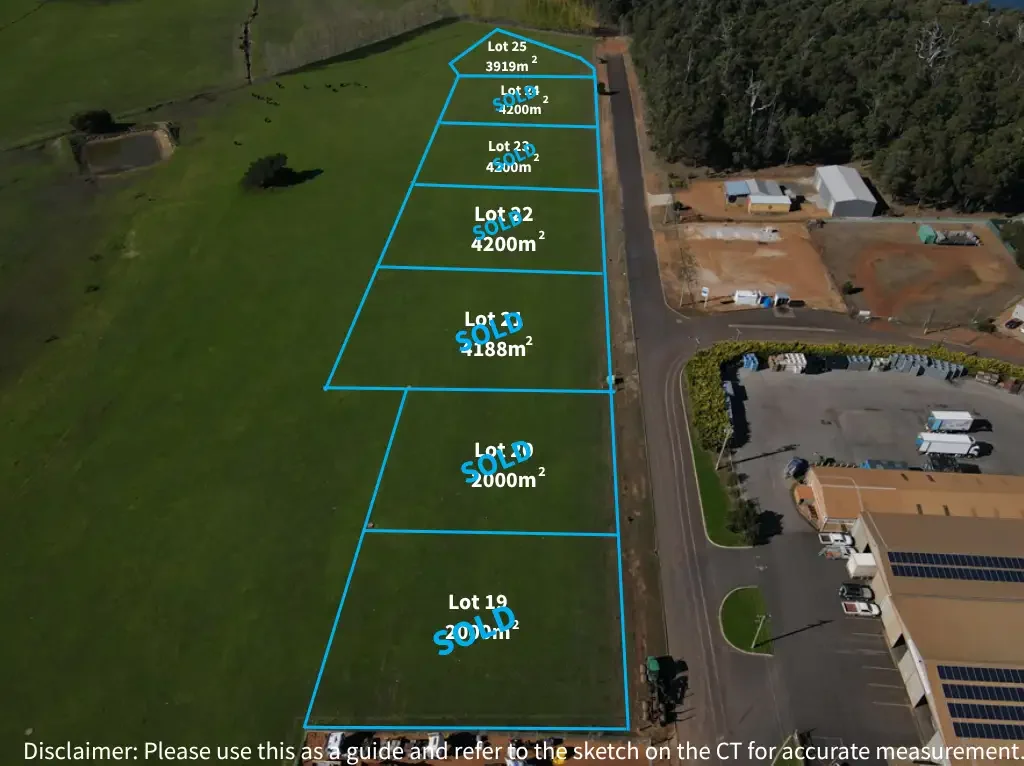 Manjimup Prime Industrial Lots - Only 1 more remaining!