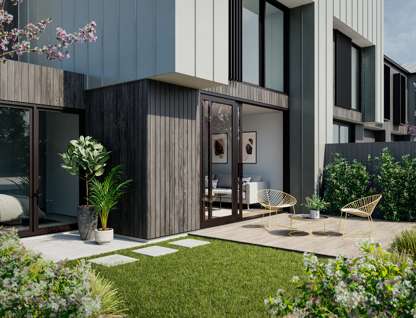 3/76 Caledonian Road, Saint Albans, Christchurch, Canterbury, 3房, 2浴, 城市屋