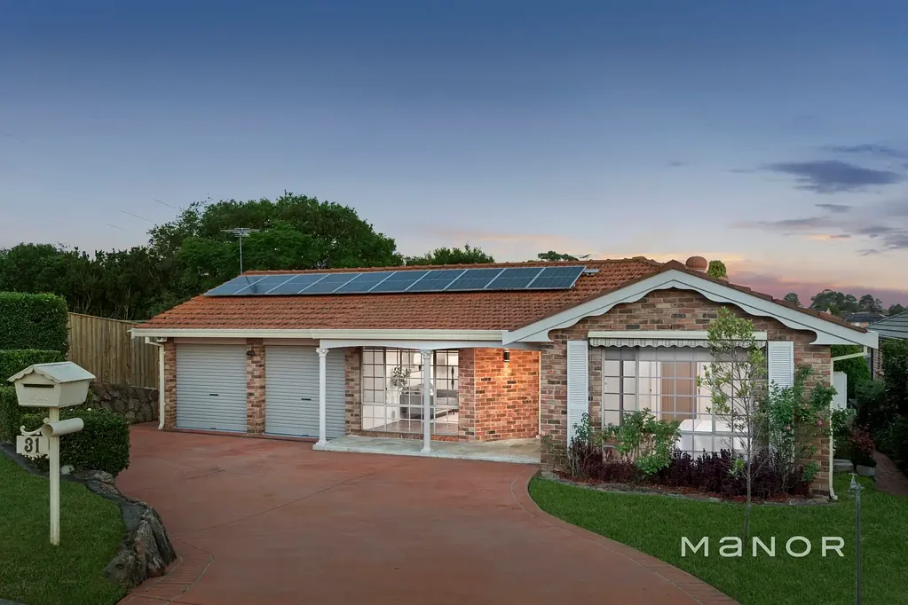 Baulkham Hills 4部屋 Immaculate Crestwood Family Home