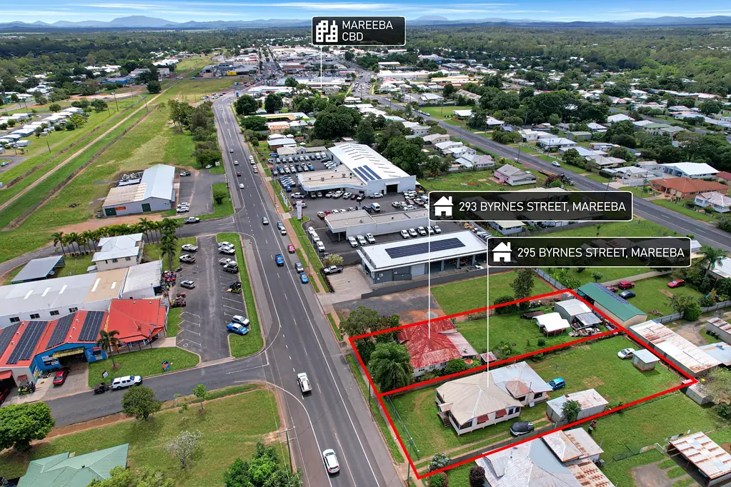 Mareeba 7ਬੈੱਡਰੂਮ RARE MAIN STREET COMMERCIAL OPPORTUNITY – TWO ADJOINING BLOCKS TOTALLING 2,024m²