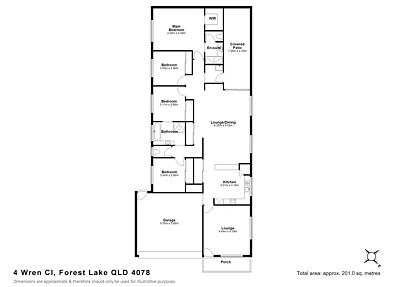 4 Wren Close, Forest Lake, QLD 4078, 4 slaapkamers, 2 badkamers, House