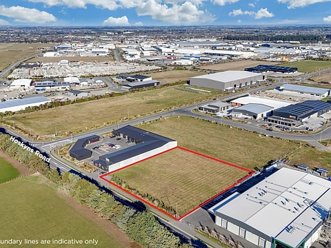Rolleston  Prime site with excellent profile