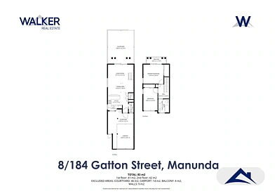 8/184-190 Gatton Street, Manunda, QLD 4870, 2 rūma, 1 rūma horoi, Townhouse