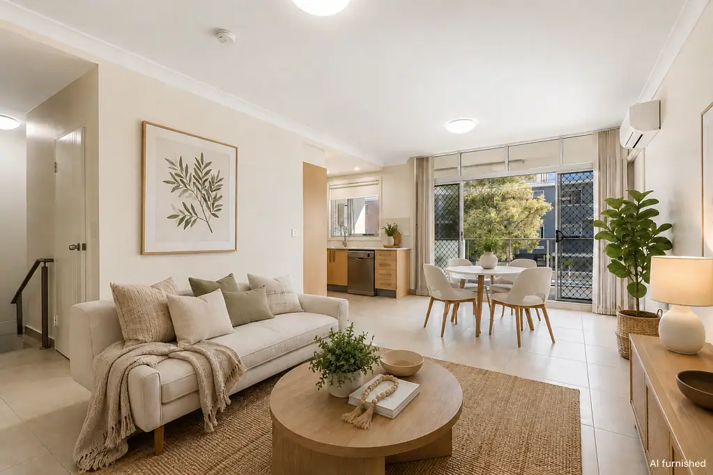 Peakhurst 2chambre Stylish Dual-Level Residence with a Sun-Drenched North-Facing Balcony