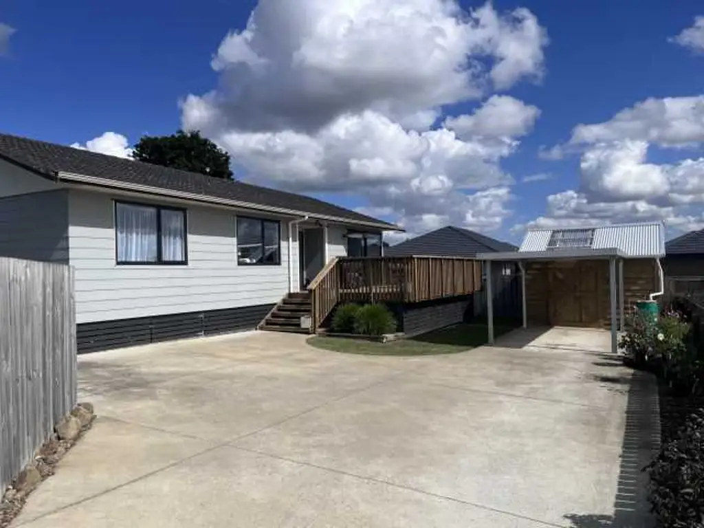 Tuakau 3Kwarto Easy Keep Three-Bedroom Home in Tuakau