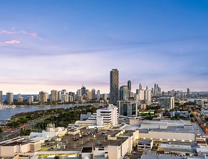 274/105 Scarborough Street, Southport, Gold Coast, 3 habitaciones, 2 baños, Apartment