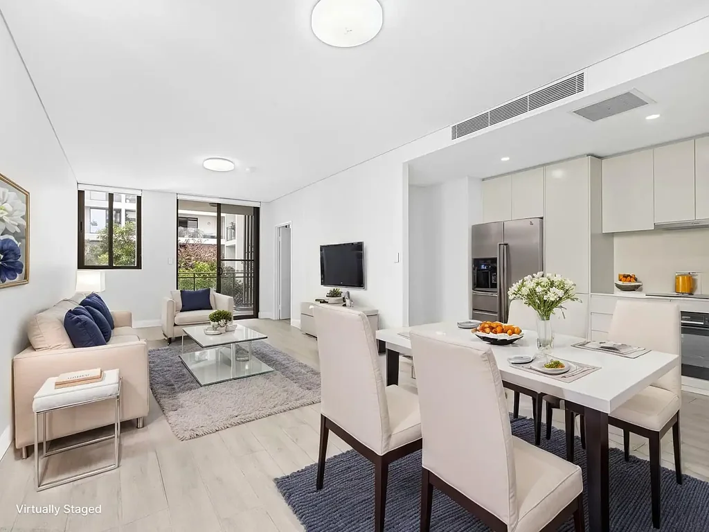 Botany 2 Bedroom Modern & Spacious North-Facing 2-Bedroom + Study Apartment